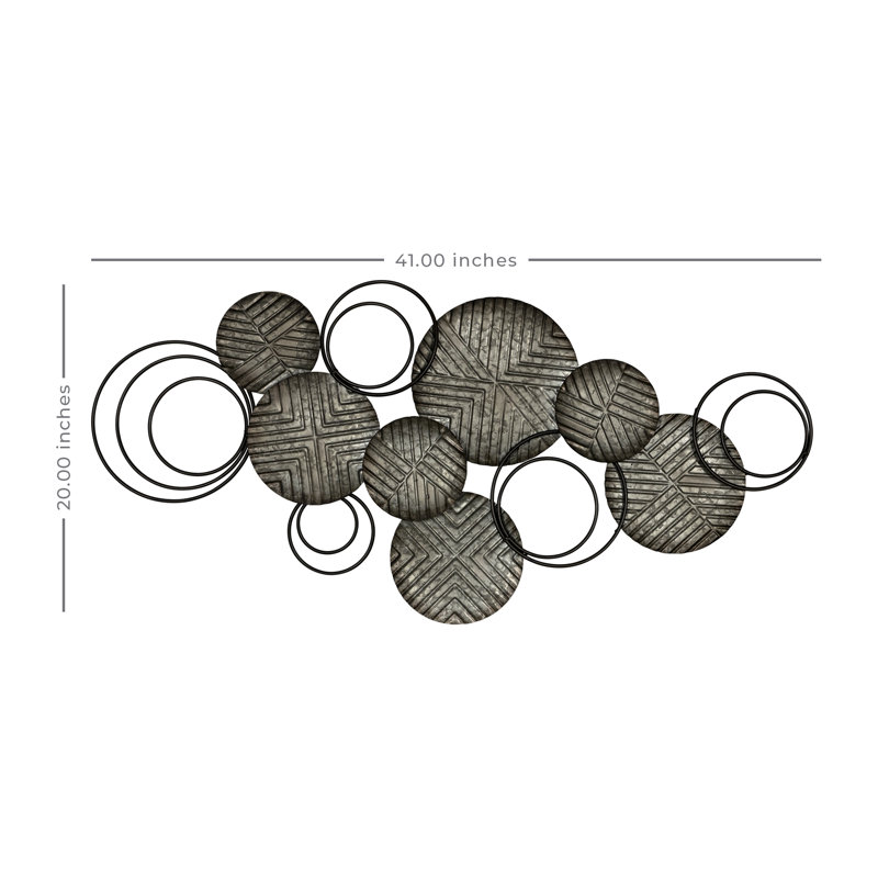 Williston Handmade Metal Abstract And Geometric Wall Decor